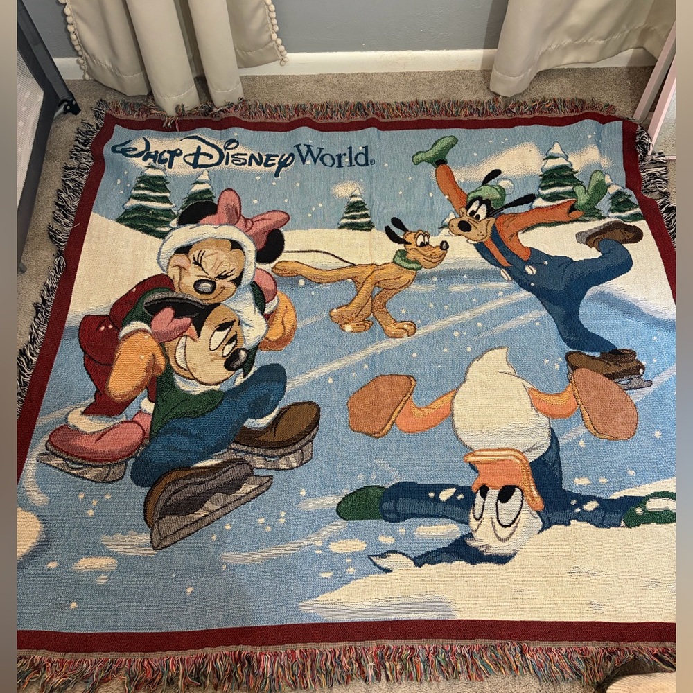Disney World Character Tapestry